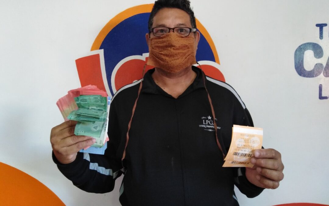 Botó su número y lo volvió a jugar solo para ganar