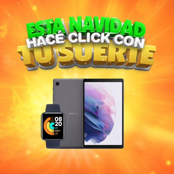 Esta Navidad hacé click con tu suerte
