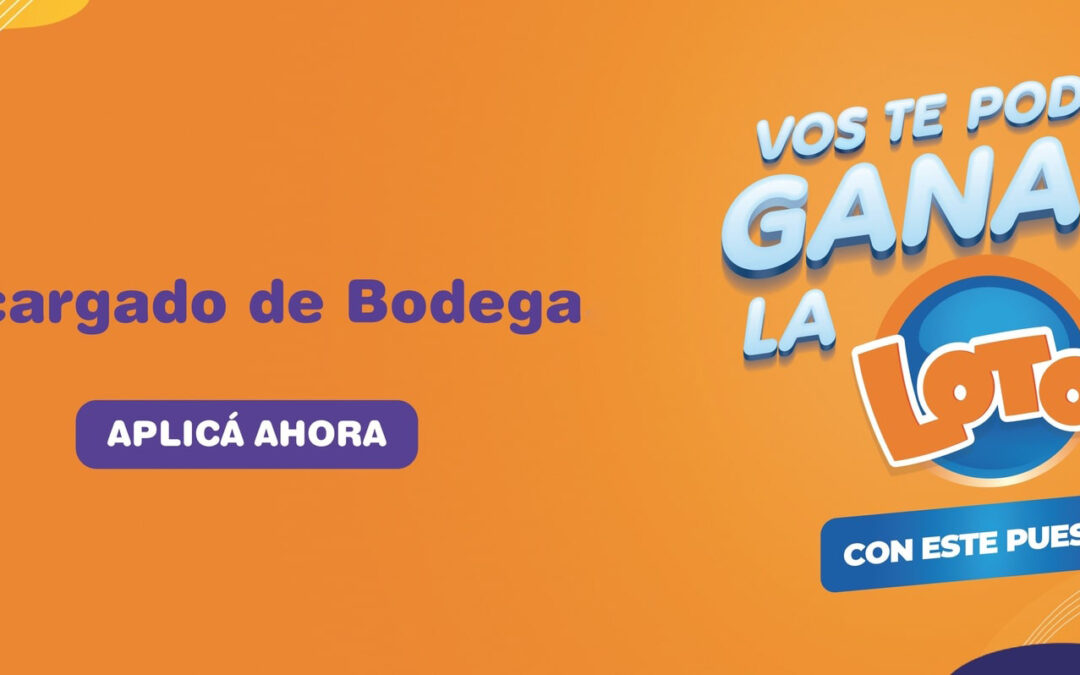 Encargado de Bodega