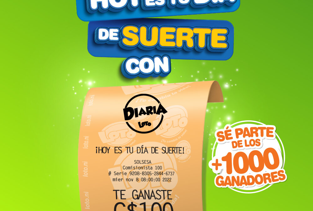 Hoy es tu día de suerte con Diaria