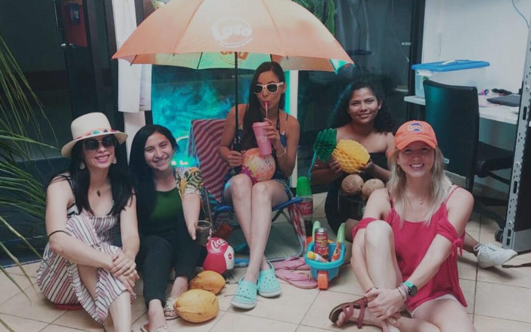 El verano invadió las oficinas de LOTO Nicaragua