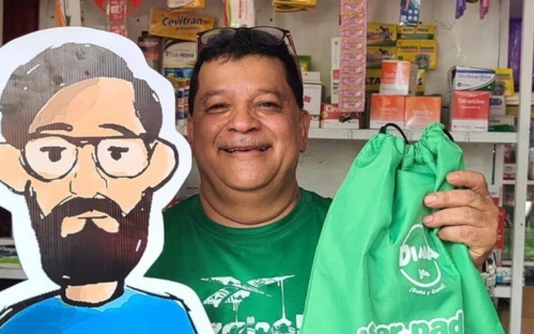 Papá celebró al son de chicheros con LOTO Nicaragua