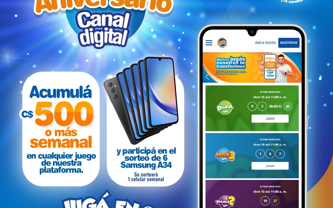 ¡Ganá un celular en nuestro 2do aniversario!
