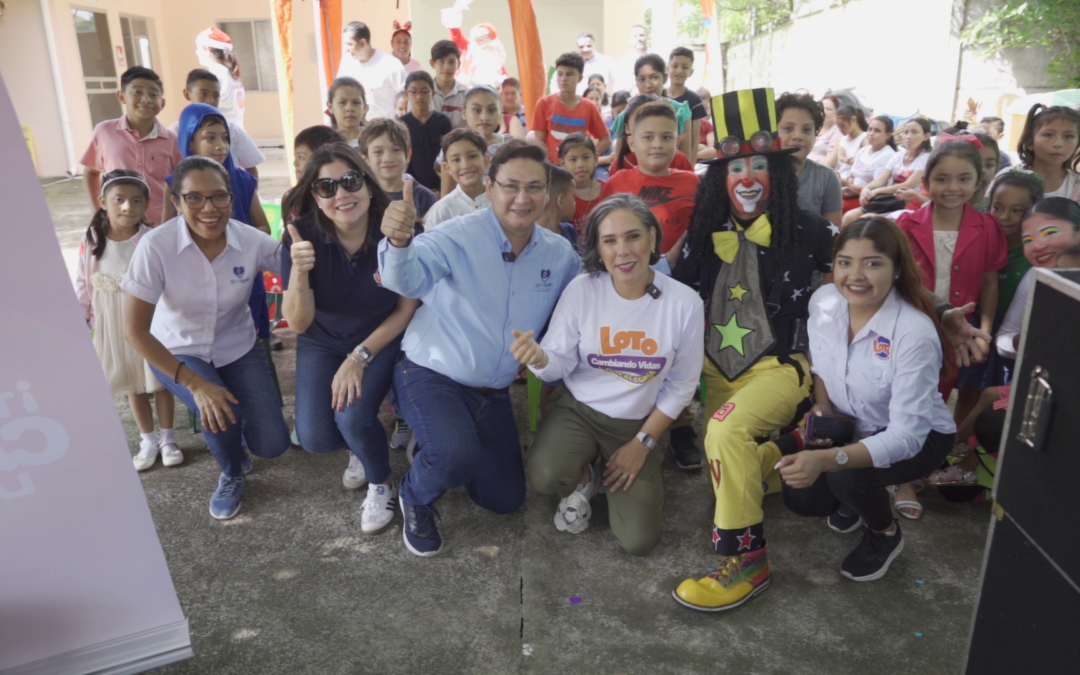 Voluntarios de LOTO cambian lágrimas por sonrisas