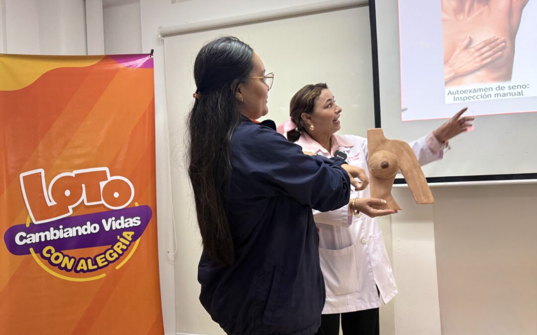 Loto promueve la prevención con charla sobre cáncer de seno