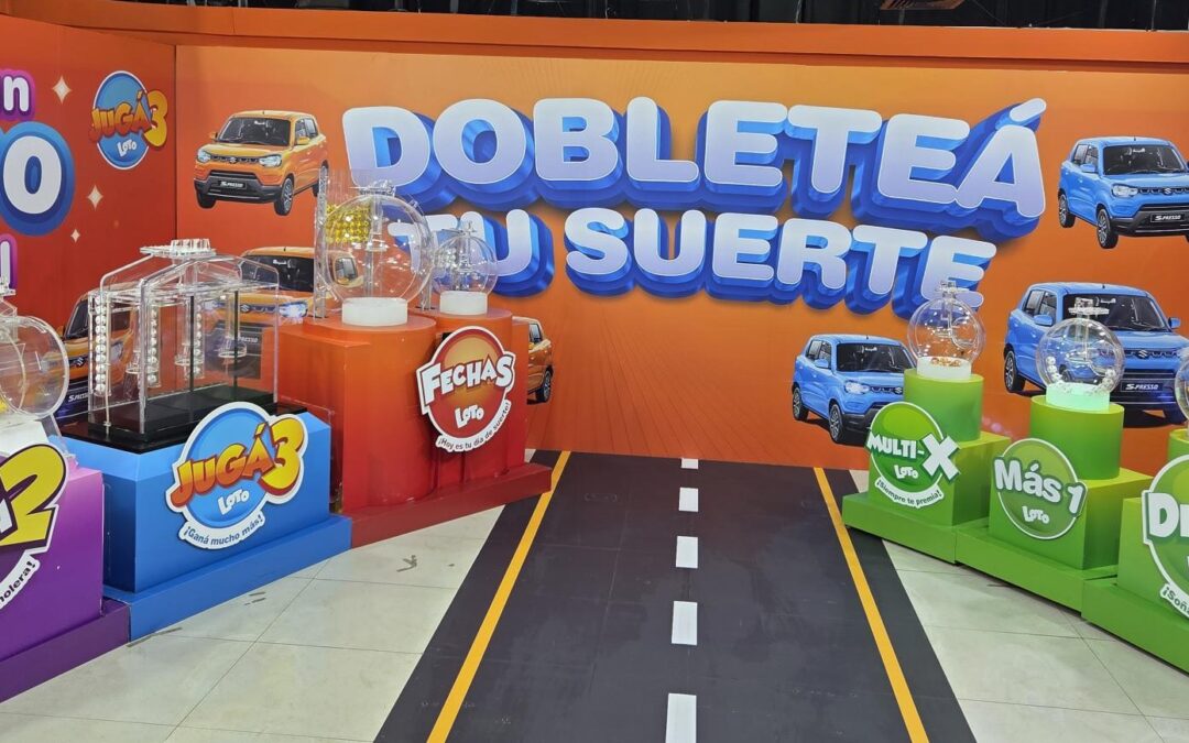 LOTO celebra 15 años regalando un carro semanal con Dobleteá Tu Suerte