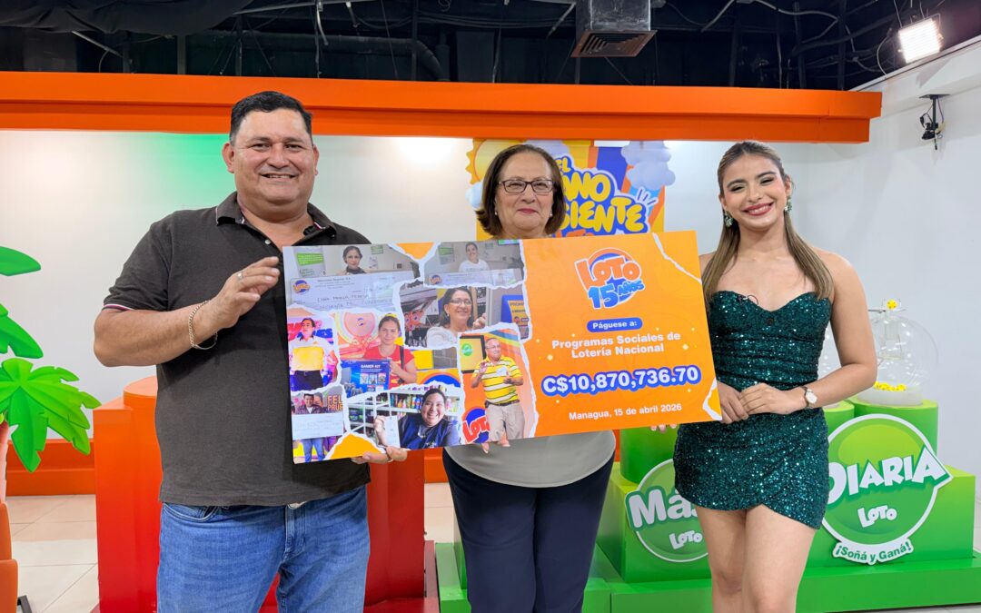 LOTO Nicaragua 15 años sembrando bienestar