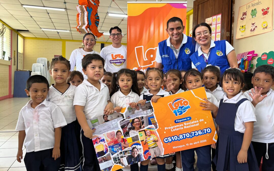 LOTO Nicaragua realiza jornada de voluntariado en Chinandega y comparte con más de 150 niños y niñas